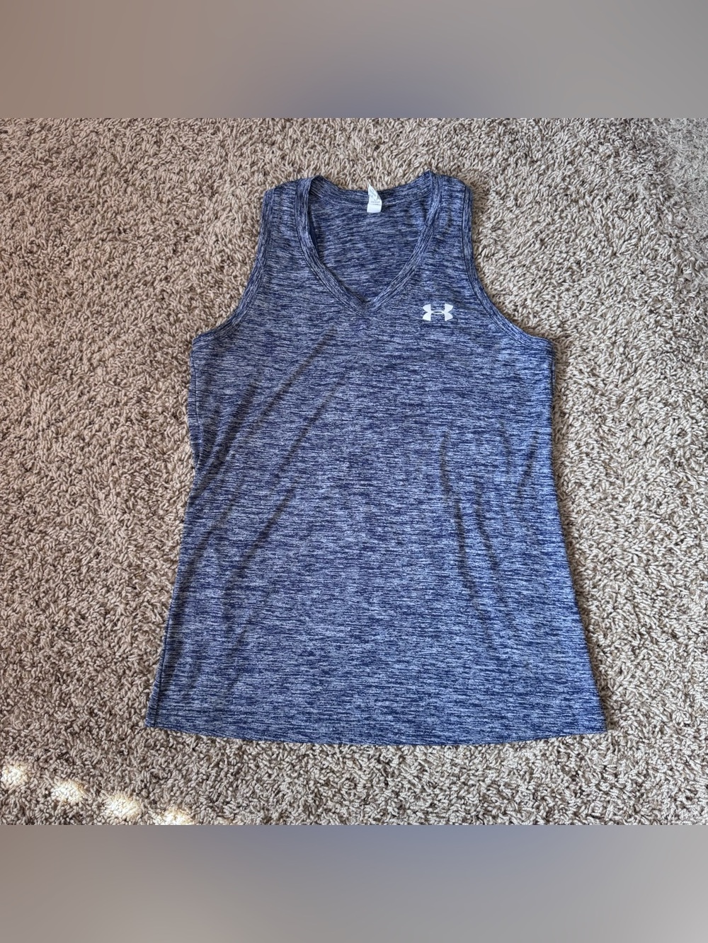 Under Armour Women’s Navy Heather Performance Tank